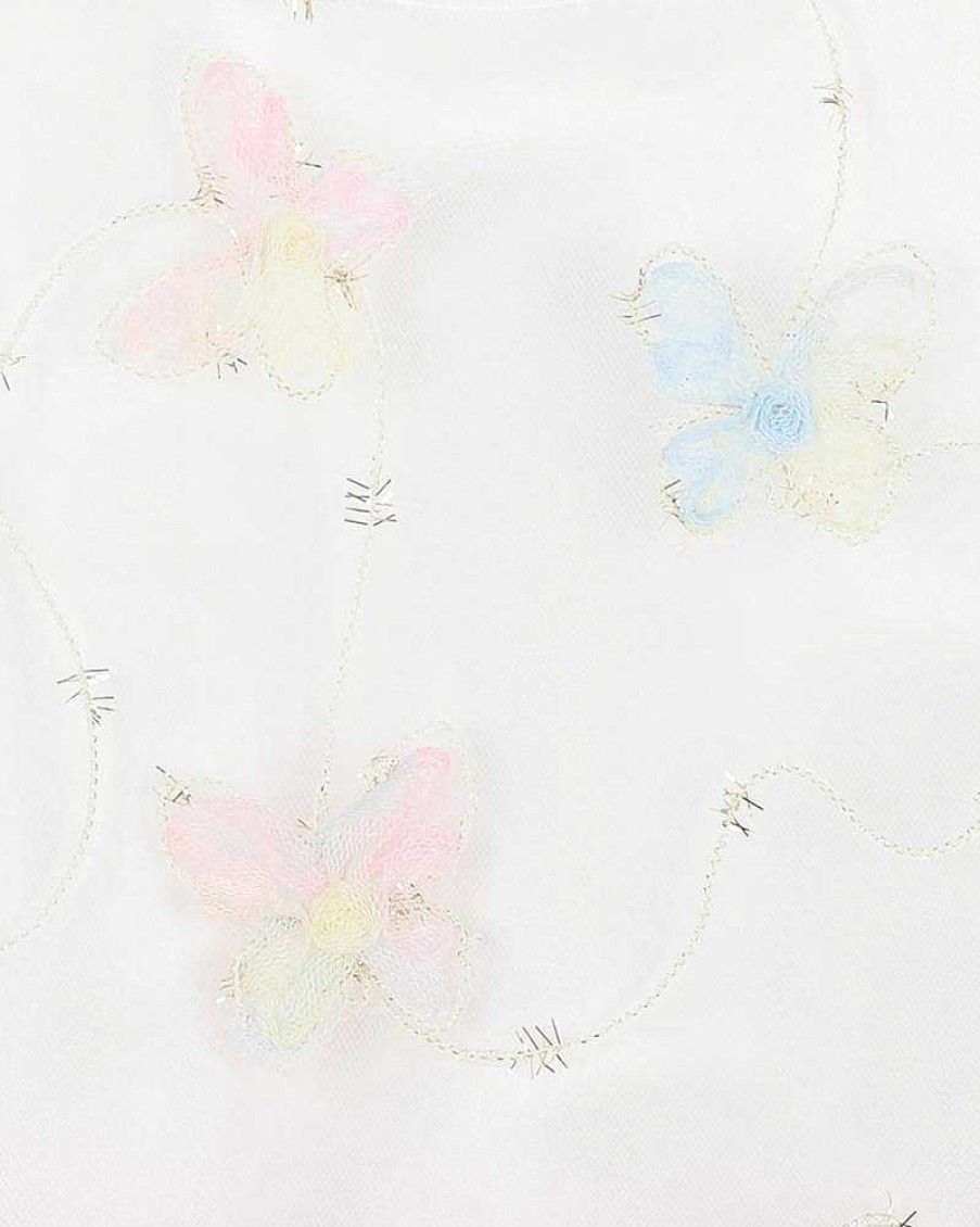 BEBE Butterfly Appliqued Dress