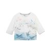 BEBE Blair Iceberg Ls Tee
