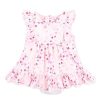 BEBE Sadie Ditsy Overlay Dress