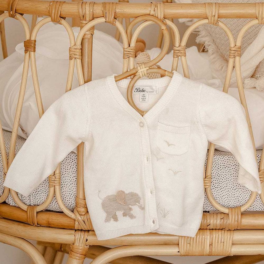 BÉBÉ Edward Elehpant Cardi