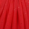 BEBE Party Red Glitter Tulle Dress 3-7Yrs