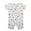BÉBÉ Jack Ss Zip Romper