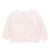 BEBE Ciara Needle Out Knitted Cardigan