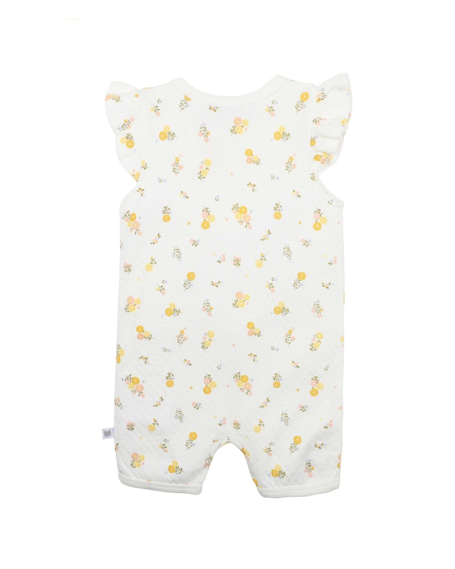 FOX & FINCH Dandelion Ss Zip Romper