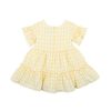 Minihaha Peggy Embroidered Gingham Dress