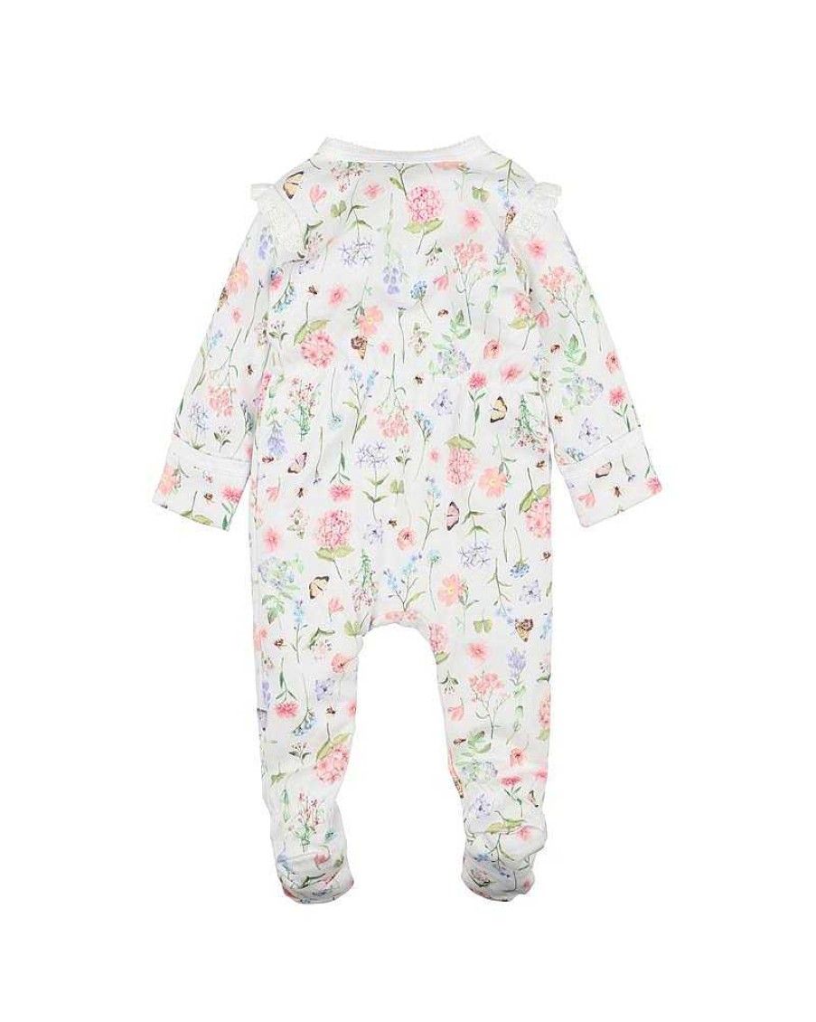 BEBE Peggy Ls Wrap Onesie