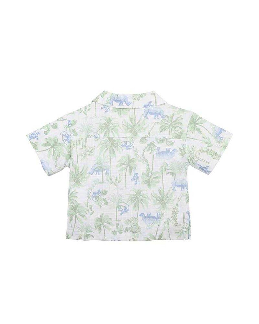 FOX & FINCH Savanna Print Shirt