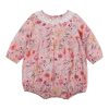 BÉBÉ Liberty Fairytale Lace Collar Romper