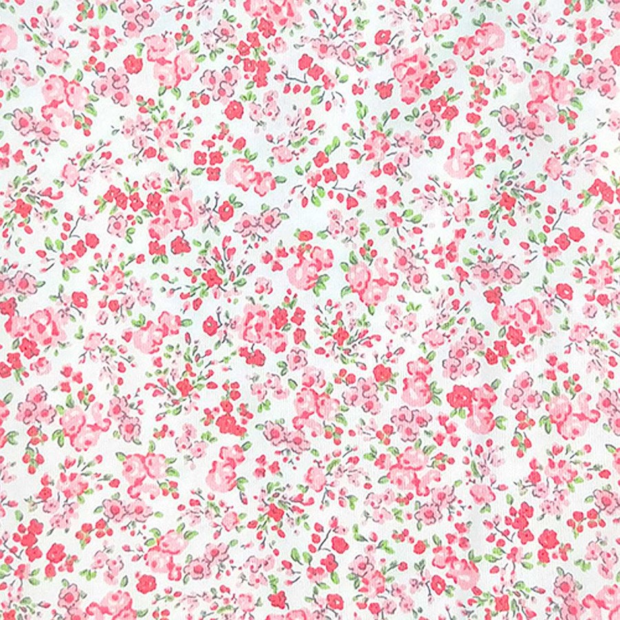 WHITE LABEL Floral Organic Bunny Rug