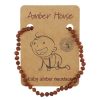 AMBER HOUSE Cognac Teething Necklace