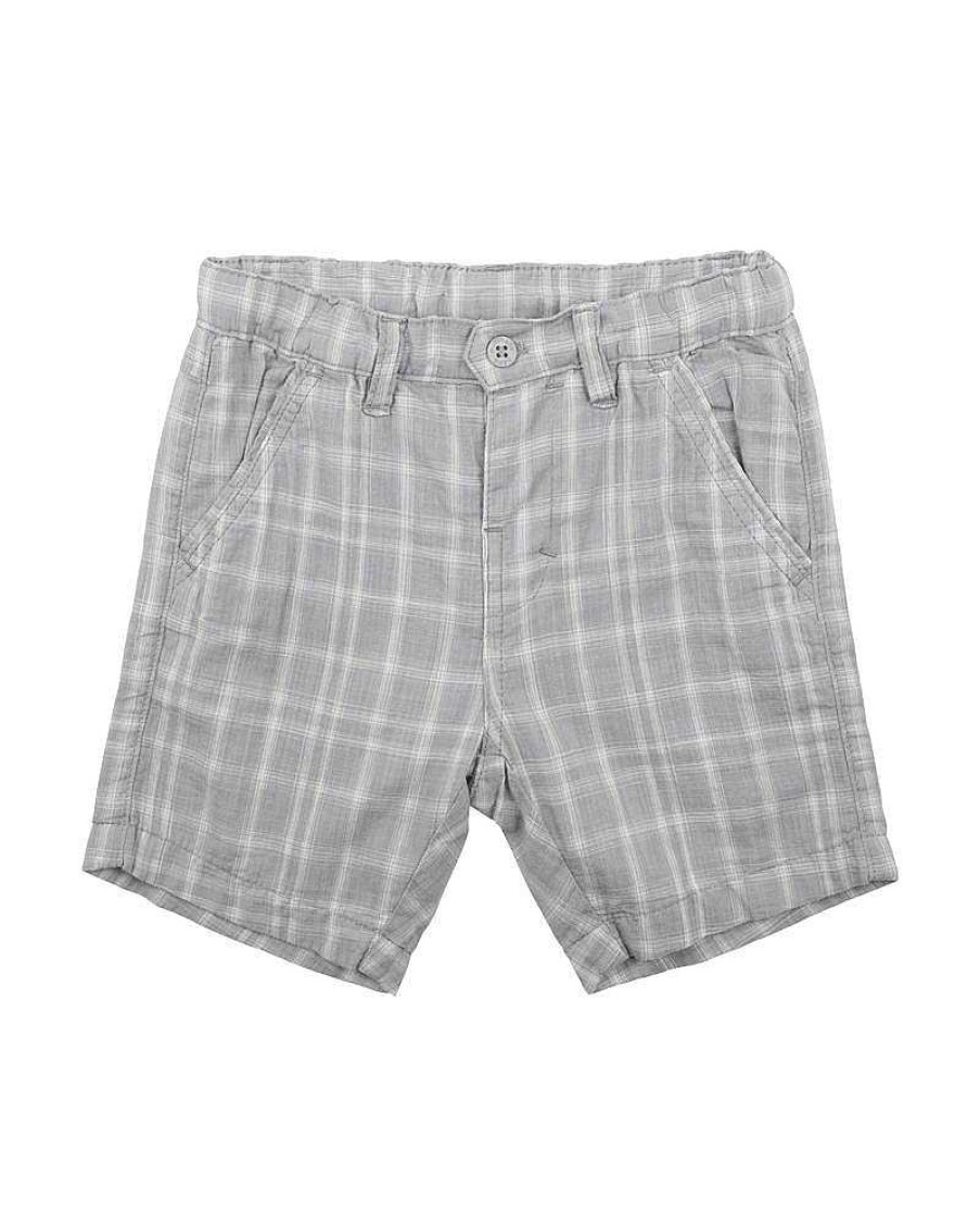BEBE Jude Woven Check Shorts 3-7Yrs