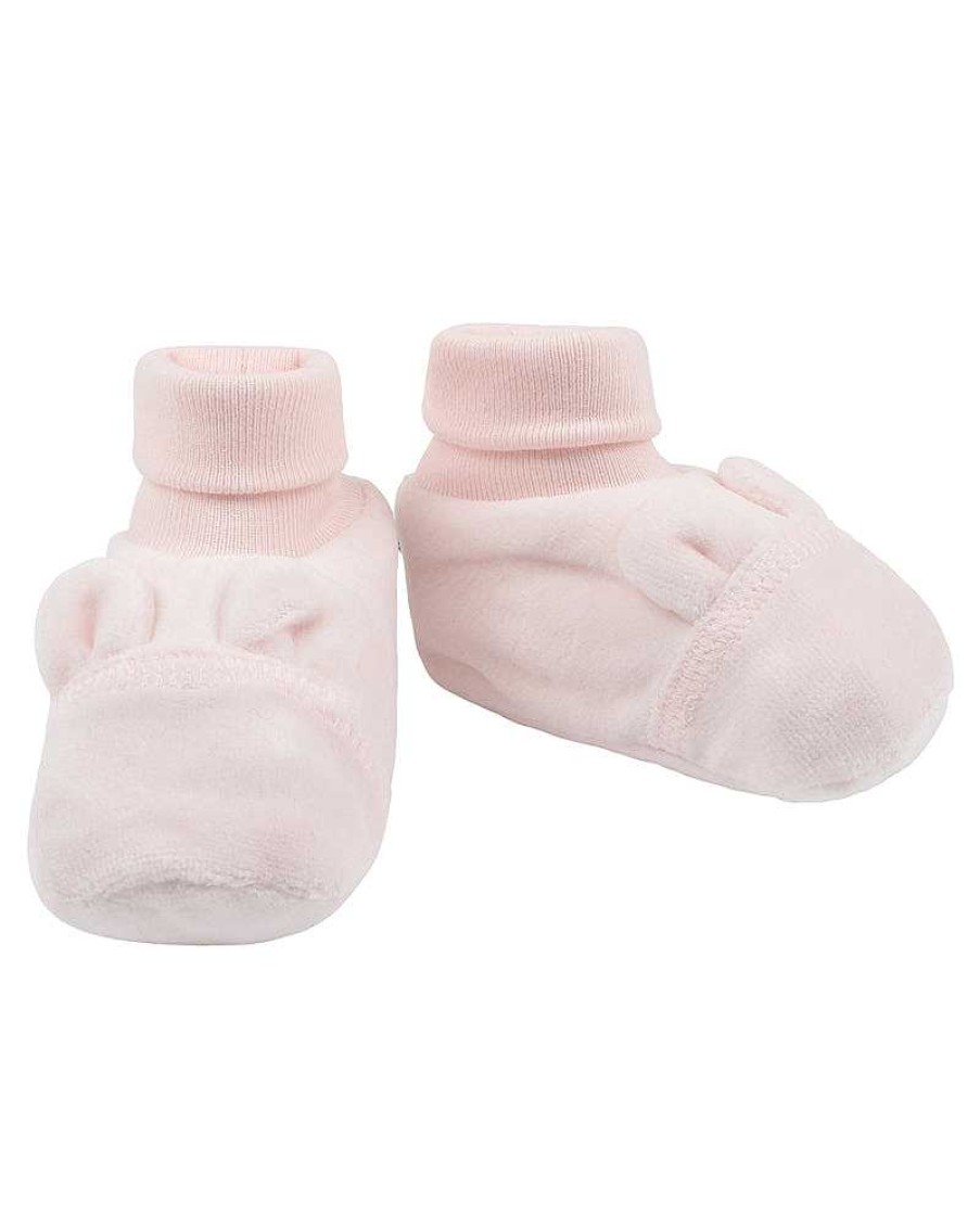 Minihaha Velour Bunny Ear Booties