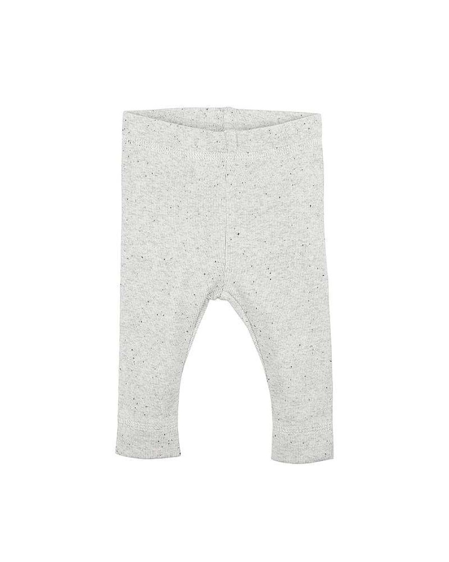 BEBE Blue Speckle Rib Leggings