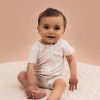 BEBE WHITE LABEL ORGANIC Sunday Organic Ss Romper