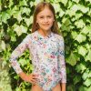 MINIHAHA Allegra Ls Sunsuit White 3-10Yrs