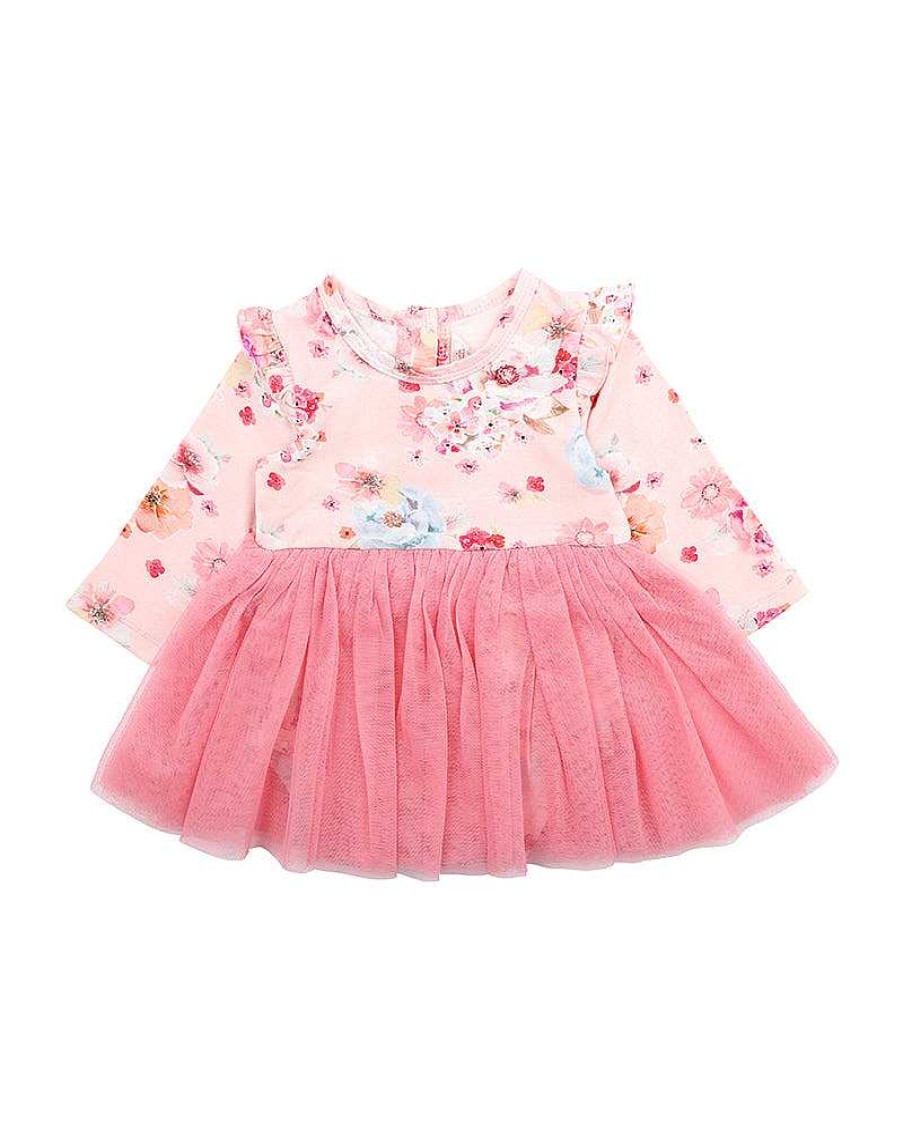 FOX & FINCH Bloom Tutu Bodysuit Dress