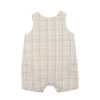 FOX & FINCH Mirage Check Romper