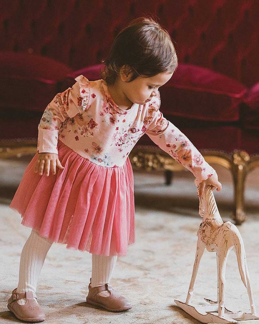 FOX & FINCH Bloom Tutu Bodysuit Dress