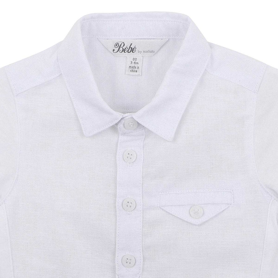 BÉBÉ Edward Knit Linen Shirt