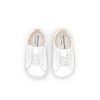 TIP TOEY JOEY White Lace Leather Runner Shoe